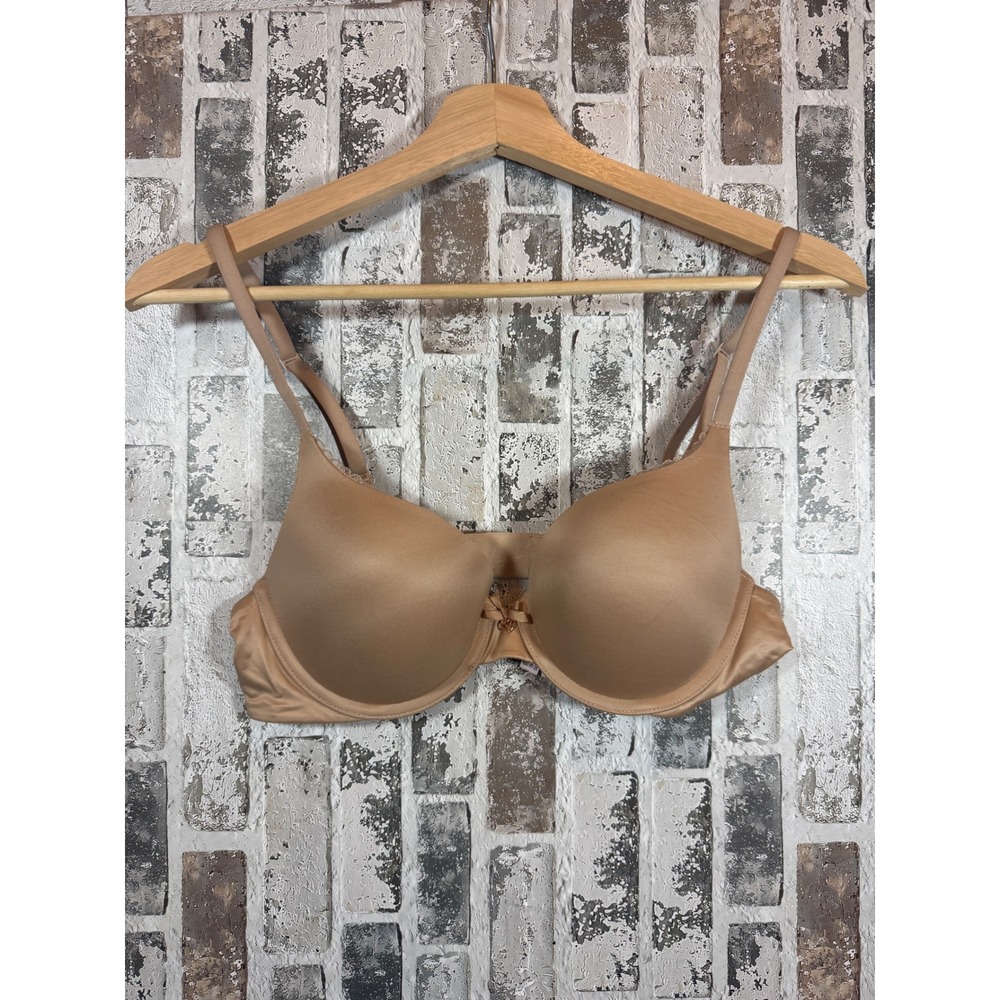 Victoria's Secret Full Coverage Bra Womens 36B Tan Underwire Lined